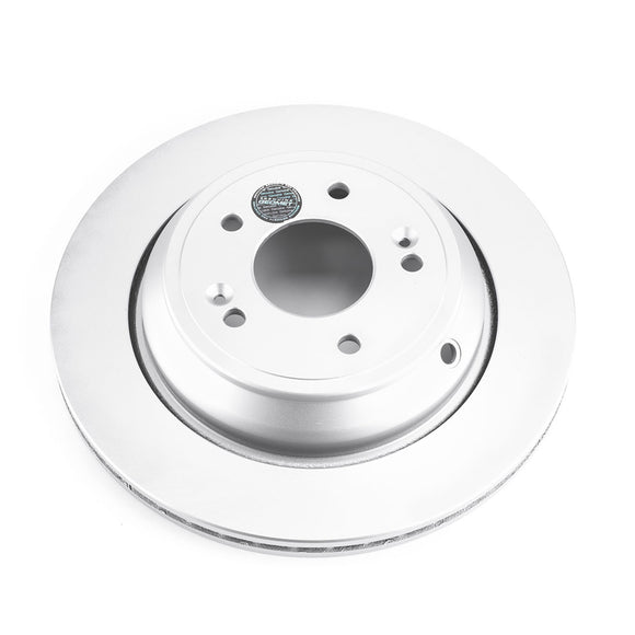 PowerStop Evolution Genuine Geomet Coated Rotors Front For Scion iQ
