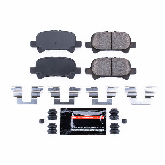 PowerStop Z23 Evolution Sport Carbon-Fiber Brake Pads With Hardware