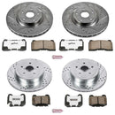 PowerStop Z26 Street Performance Ceramic Brake Pad and Drilled & Slotted Rotor K