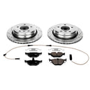 PowerStop Z23 Daily Driver Carbon-Fiber Ceramic Brake Pad and Drilled & Slotted