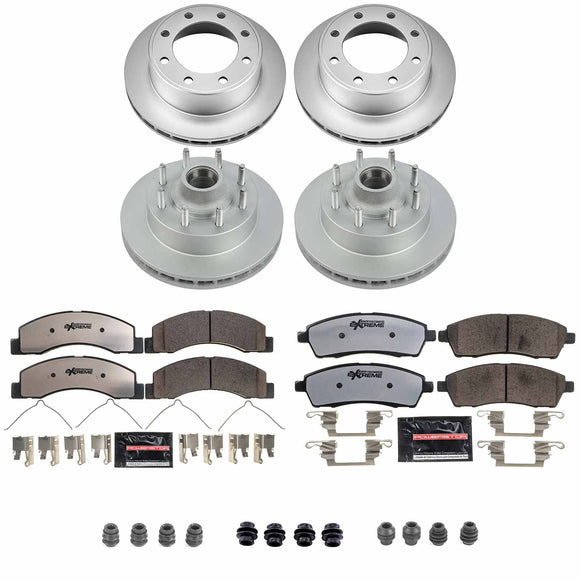 Z36 Truck & Tow Premium Carbon-Fiber Ceramic Brake Pad and Fully Coated Rotor Ki