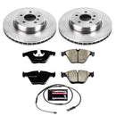 PowerStop OE Stock Replacement Low-Dust Ceramic Brake Pad and Rotor Kit
