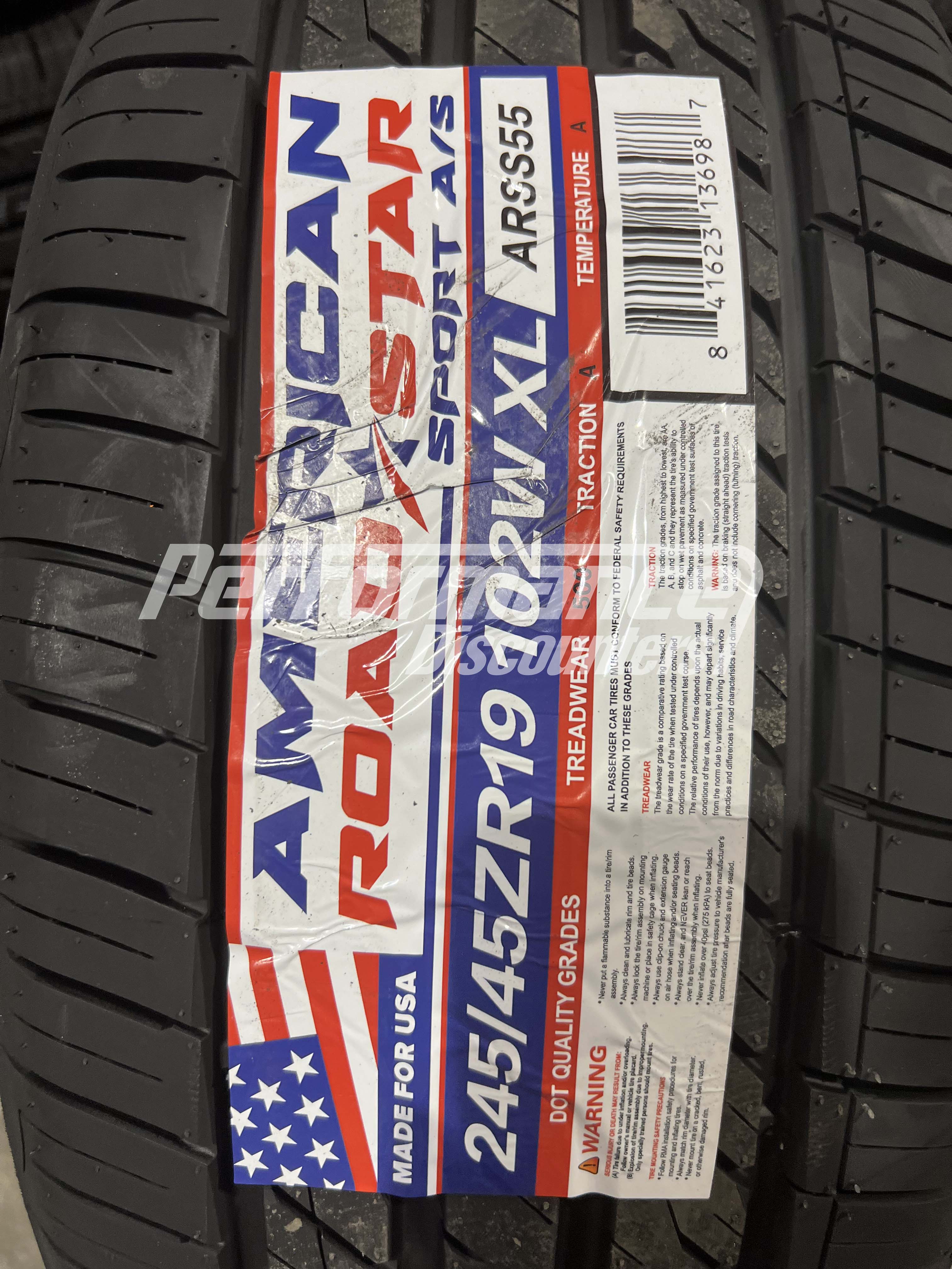 American Roadstar Sport AS Tire(s) 245/45R19 102W SL BSW 245 45 19 2454519