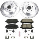 PowerStop Z23 Daily Driver Carbon-Fiber Ceramic Brake Pad and Drilled & Slotted