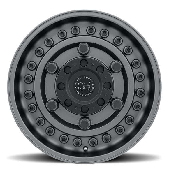 17x8 Black Rhino Armory Gun Black 5x130 ET45.00 CB84.10 Wheel/Rim