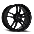 17X9 Enkei TX5 Wheel/Rim Matte Black 5X114.3 ET35 5-114.3 17-9