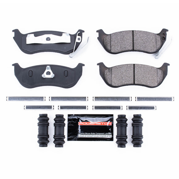 PowerStop Z23 Evolution Sport Carbon-Fiber Brake Pads With Hardware
