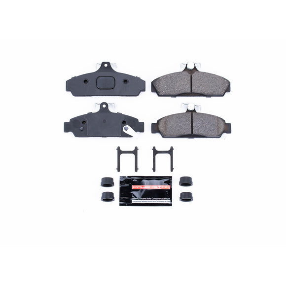PowerStop Z23 Evolution Sport Carbon-Fiber Brake Pads With Hardware
