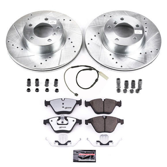 PowerStop Z26 Street Performance Ceramic Brake Pad and Drilled & Slotted Rotor K