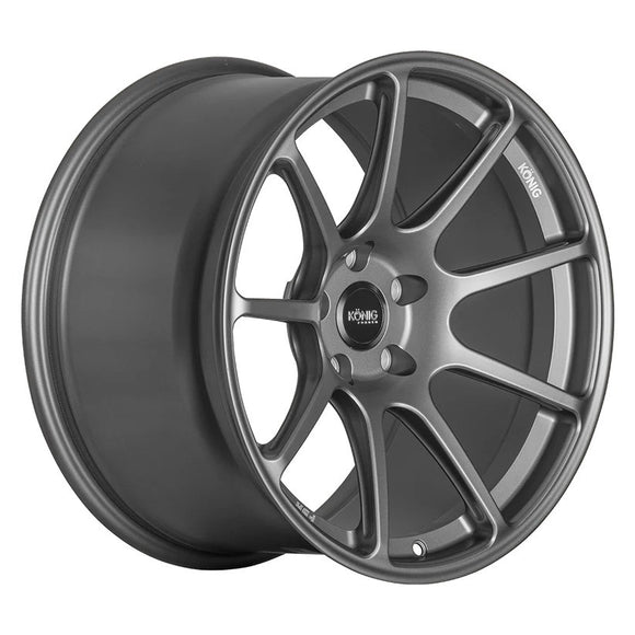 18x8.5 Konig F5R Ash Silver 5x114.3 ET35 CB73.1 Wheel Rim