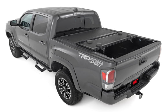 Rough Country Hard Low Profile Bed Cover 5' Bed For Toyota Tacoma 16-23