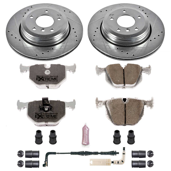 PowerStop Z26 Street Performance Ceramic Brake Pad and Drilled & Slotted Rotor K