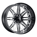 22x12 WELD Off-Road Cascade Black Milled 8x180 ET-44 CB124.3 Wheel Rim-1