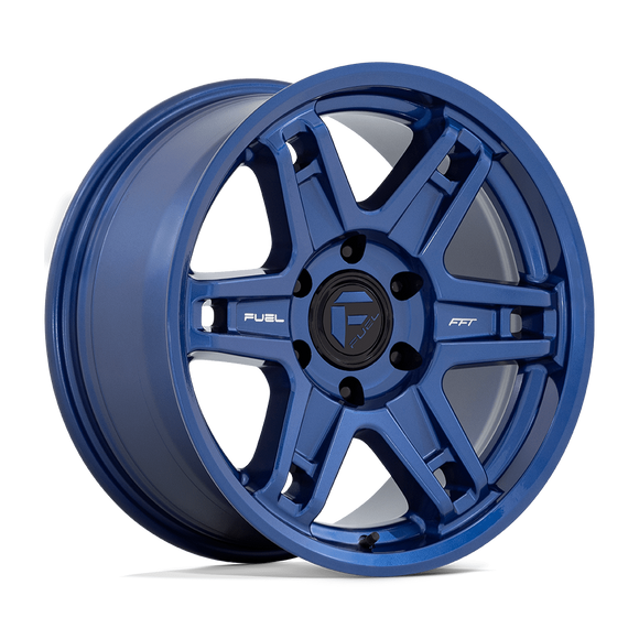 18X8.5 Fuel 1PC D839 Slayer Dark Blue 6X139.7 6X5.5 ET1 Wheel Rim
