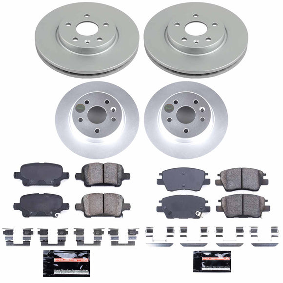 Z23 Daily Driver Premium Carbon-Fiber Ceramic Brake Pad and Fully Coated Rotor K