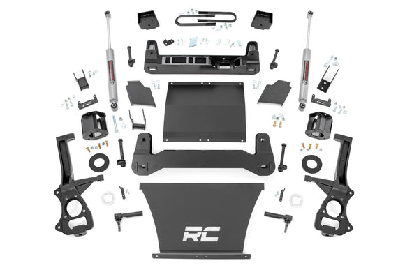 6 Inch Lift Kit - Mono Leaf Rear - N3 - GMC Sierra 1500 (19-23)
