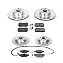PowerStop Z23 Daily Driver Carbon-Fiber Ceramic Brake Pad and Drilled & Slotted