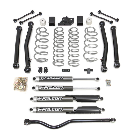 ReadyLift  69-6837 Terrain Flex 4-Arm Kit w/Falcon Shocks 18-22 Jeep JL Wrangler