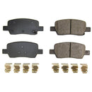 PowerStop Z17 Evolution Ceramic Brake Pads With Hardware