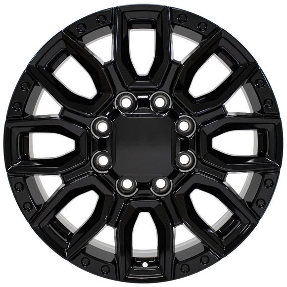 20" Replica CV97B fits GMC Sierra 2500/3500 20x8.5 Gloss Black