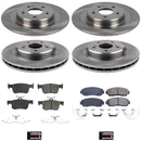OE Stock Replacement Low-Dust Ceramic Brake Pad and Rotor Kit