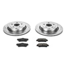 PowerStop Z23 Daily Driver Carbon-Fiber Ceramic Brake Pad and Drilled & Slotted