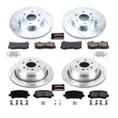 PowerStop Z23 Daily Driver Carbon-Fiber Ceramic Brake Pad and Drilled & Slotted