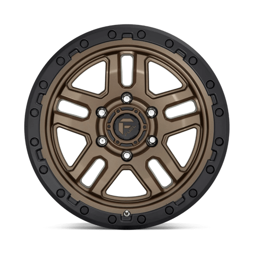 18x9 Fuel Off-Road D702 Ammo Matte Bronze Black Bead Ring 6x139.7 ET20 Wheel