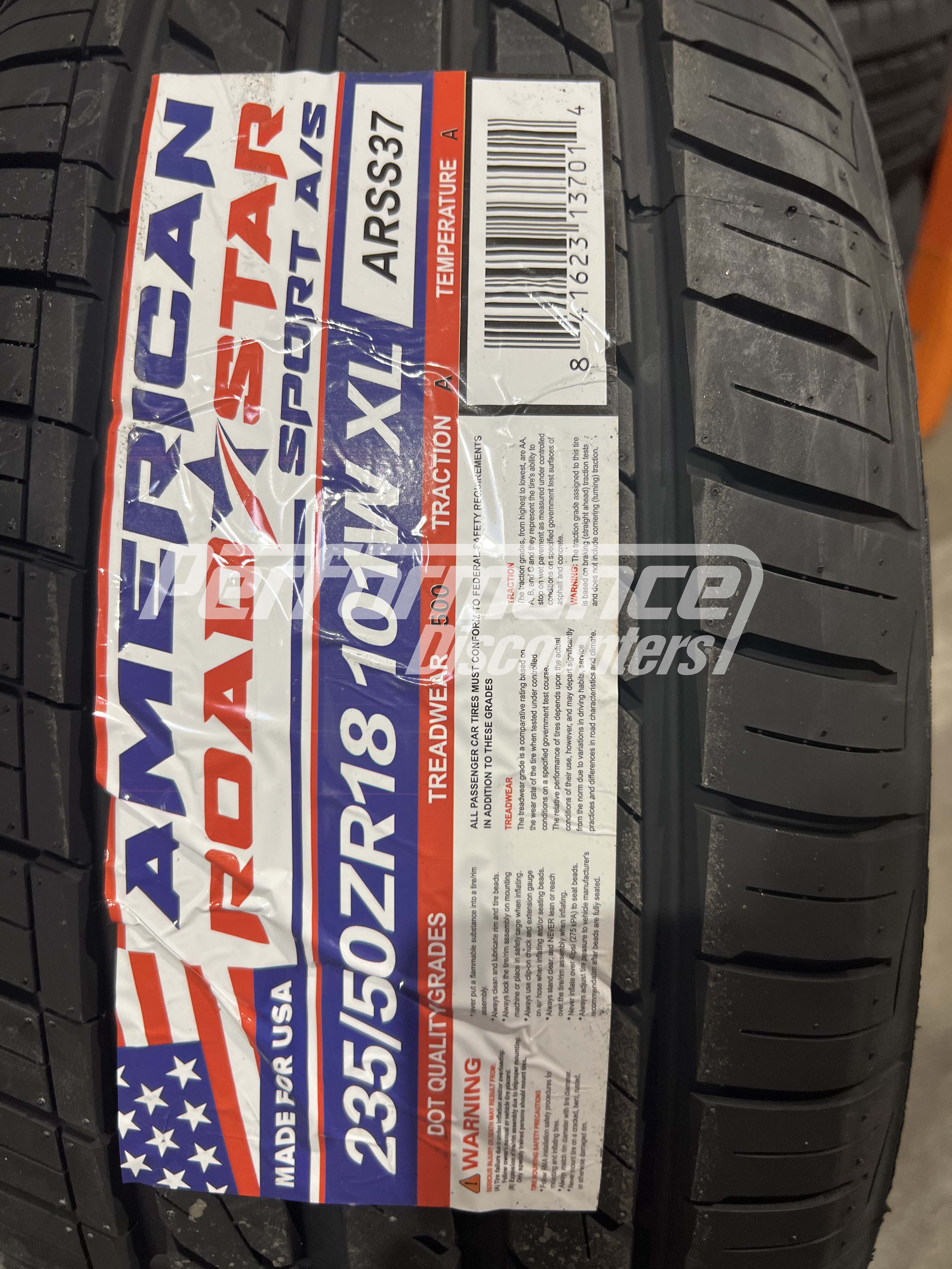 American Roadstar Sport AS Tire(s) 235/50R18 101W SL BSW 235 50 18 2355018