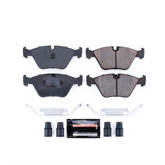PowerStop Z23 Evolution Sport Carbon-Fiber Brake Pads With Hardware