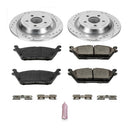 PowerStop Z23 Daily Driver Carbon-Fiber Ceramic Brake Pad and Drilled & Slotted