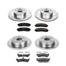 PowerStop Z23 Daily Driver Carbon-Fiber Ceramic Brake Pad and Drilled & Slotted