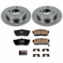 PowerStop OE Stock Replacement Low-Dust Ceramic Brake Pad and Rotor Kit