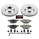PowerStop Z23 Daily Driver Carbon-Fiber Ceramic Brake Pad and Drilled & Slotted