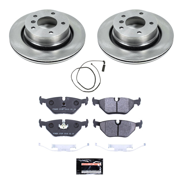 PowerStop Track Day Spec High-Performance Brake Pad and Rotor Kit
