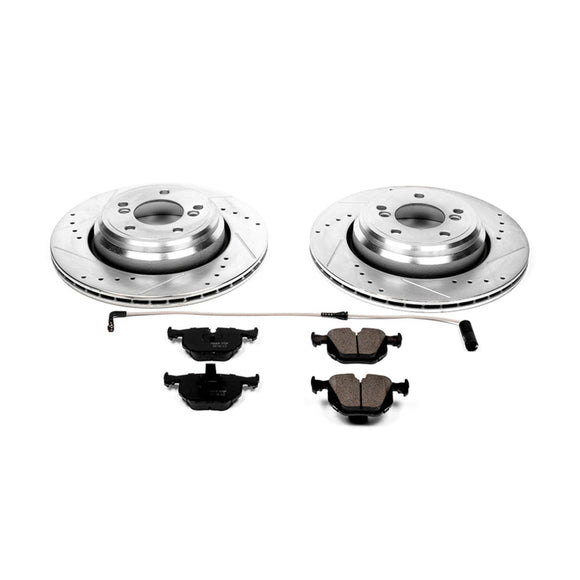 PowerStop Z23 Daily Driver Carbon-Fiber Ceramic Brake Pad and Drilled & Slotted