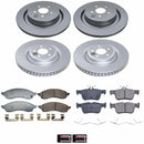 Genuine Geomet Coated Rotor and Low-Dust Ceramic Brake Pad Kit