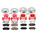 PowerStop Z23 Daily Driver Carbon-Fiber Ceramic Pads Drilled & Slotted Rotor & C
