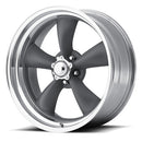 18.00x10.00 American Racing VN215 Magnetic Gray With Machined Lip