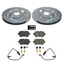 PowerStop Z23 Daily Driver Carbon-Fiber Ceramic Brake Pad and Drilled & Slotted