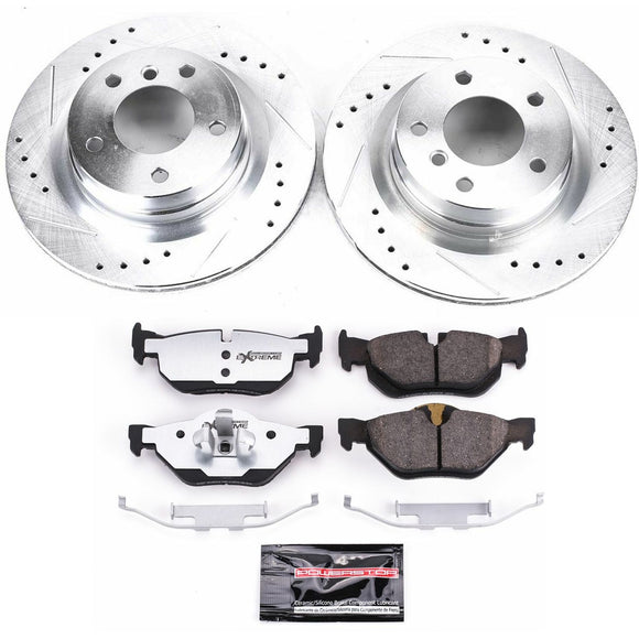 PowerStop Z26 Street Performance Ceramic Brake Pad and Drilled & Slotted Rotor K