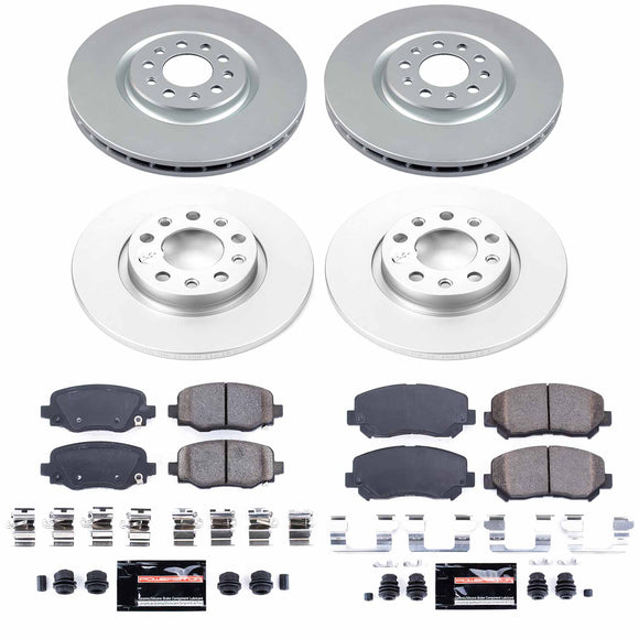 Z23 Daily Driver Premium Carbon-Fiber Ceramic Brake Pad and Fully Coated Rotor K