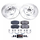 PowerStop Z23 Daily Driver Carbon-Fiber Ceramic Brake Pad and Drilled & Slotted