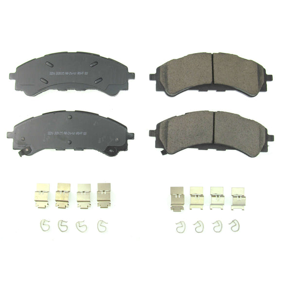 PowerStop Z17 Evolution Ceramic Brake Pads With Hardware