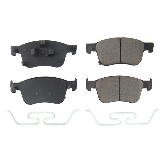 PowerStop Z17 Evolution Ceramic Brake Pads With Hardware