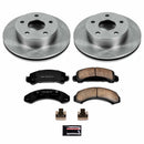 PowerStop OE Stock Replacement Low-Dust Ceramic Brake Pad and Rotor Kit