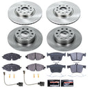 PowerStop Track Day Spec High-Performance Brake Pad and Rotor Kit