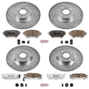 PowerStop Z26 Street Performance Ceramic Brake Pad and Drilled & Slotted Rotor K
