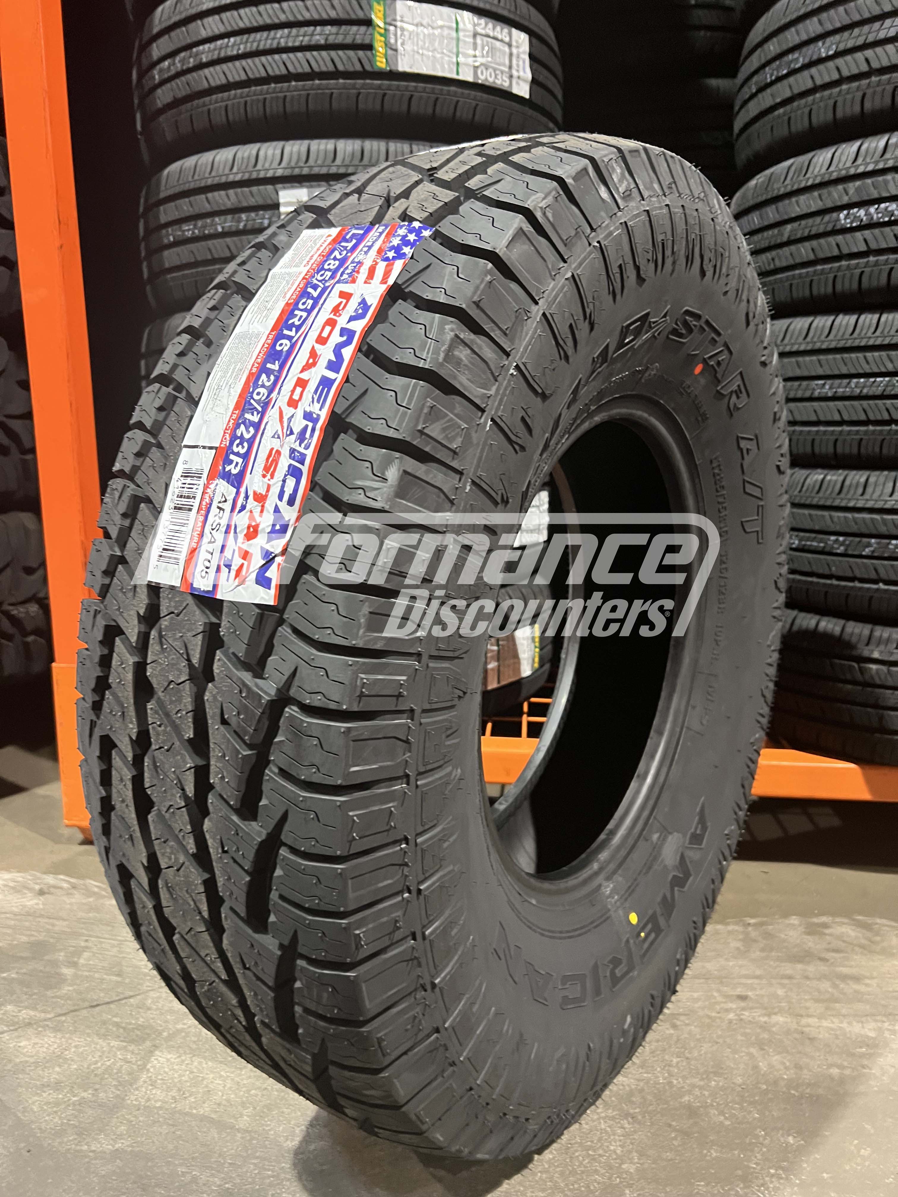 American Roadstar A/T Tire(s) 285/75R16 126R LRE BSW 285 75 16 2857516