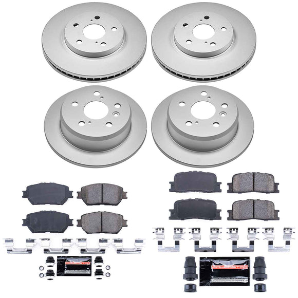 Z23 Daily Driver Premium Carbon-Fiber Ceramic Brake Pad and Fully Coated Rotor K